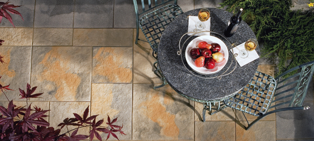 Pavers Pavers make elegant patios, walkways and driveways.